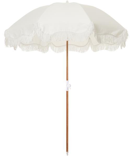 The Holiday Beach Umbrella - Antique White