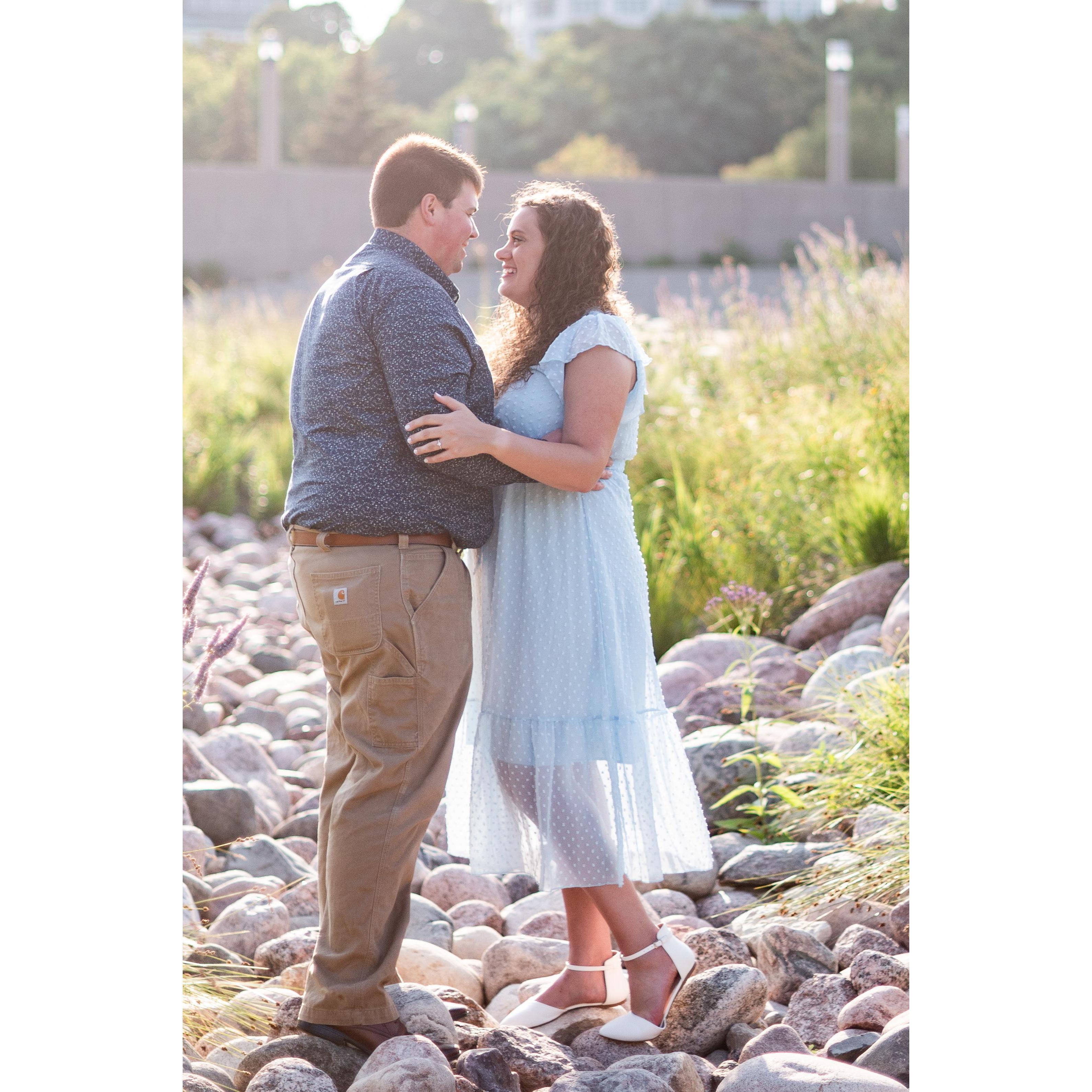Our engagement photos by our amazing photographers - Irish Lane Photography