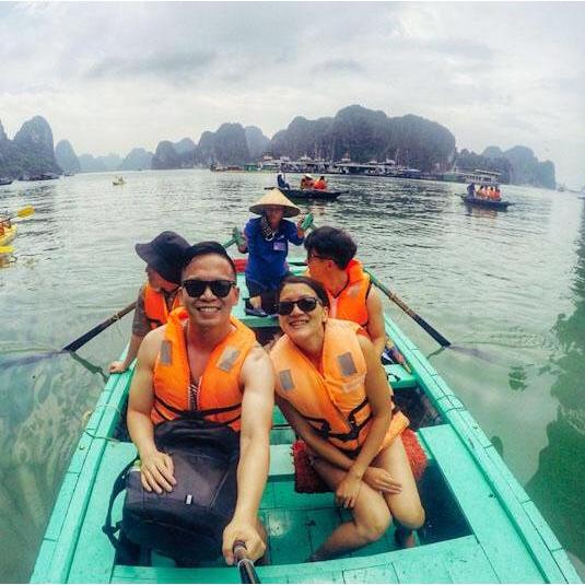 First trip to Vietnam together in 2017.