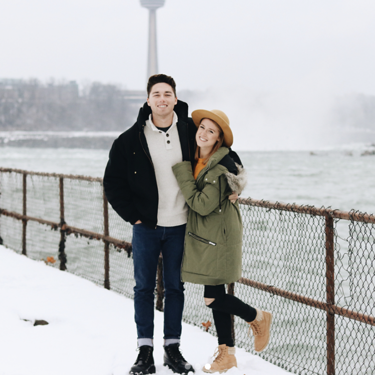 First trip to Canada.