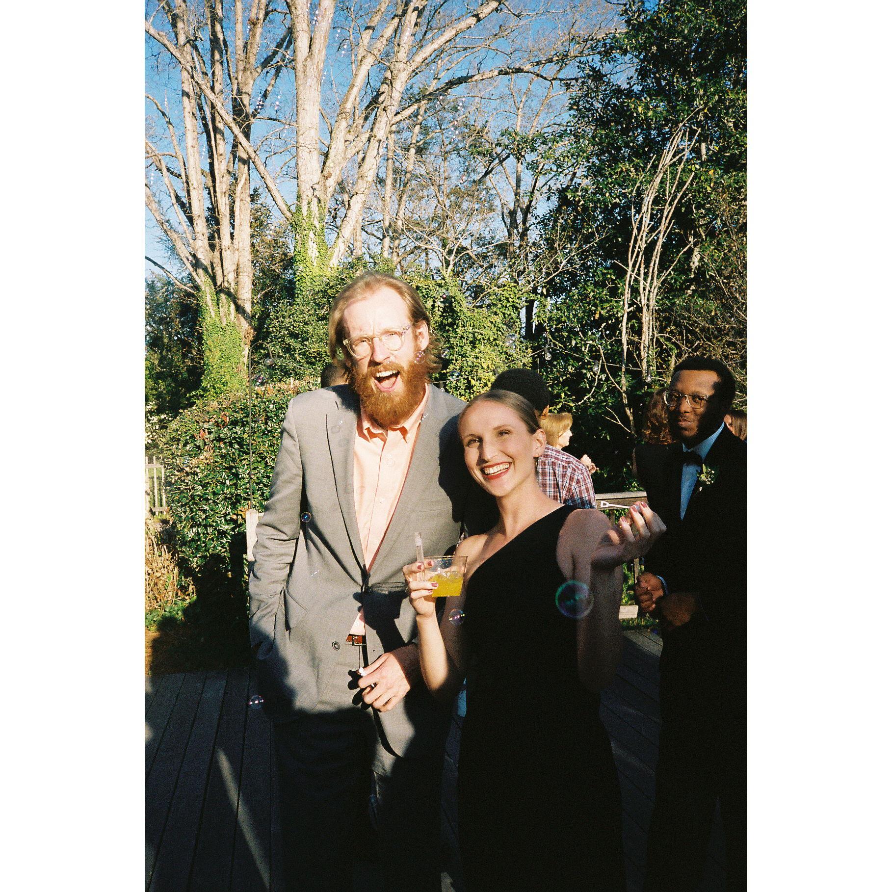 Mariah's wedding! On the drive home, JM and I talked about getting married for the first time <3
