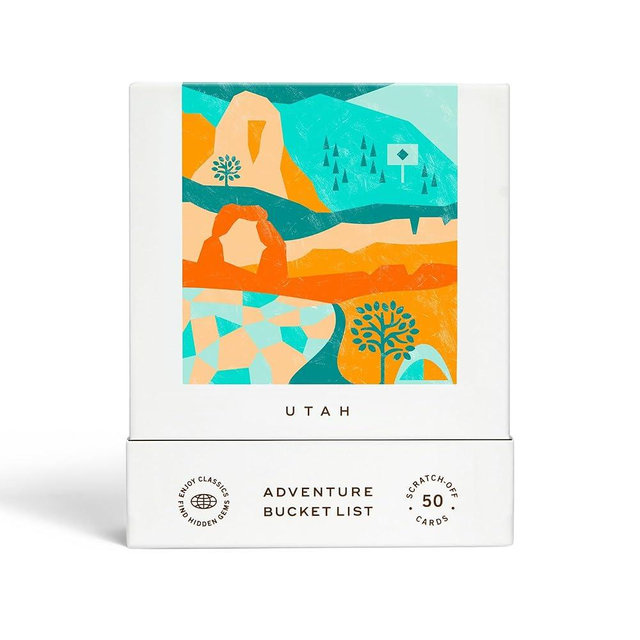 Reach International Outfitters Utah Adventure Bucket List: 50 Scratch-Off Cards for Outdoor Activities, Tourist Attractions, and Road Trips - Perfect Travel Gift and Guide for Exploring