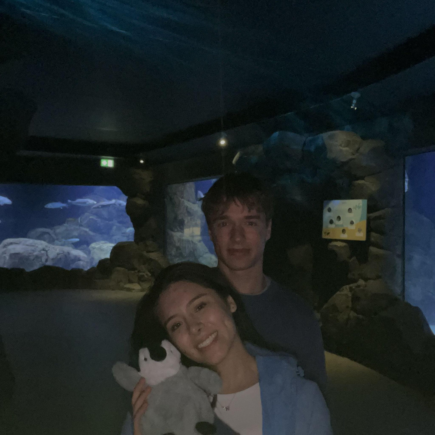 Our first date, in the zoo