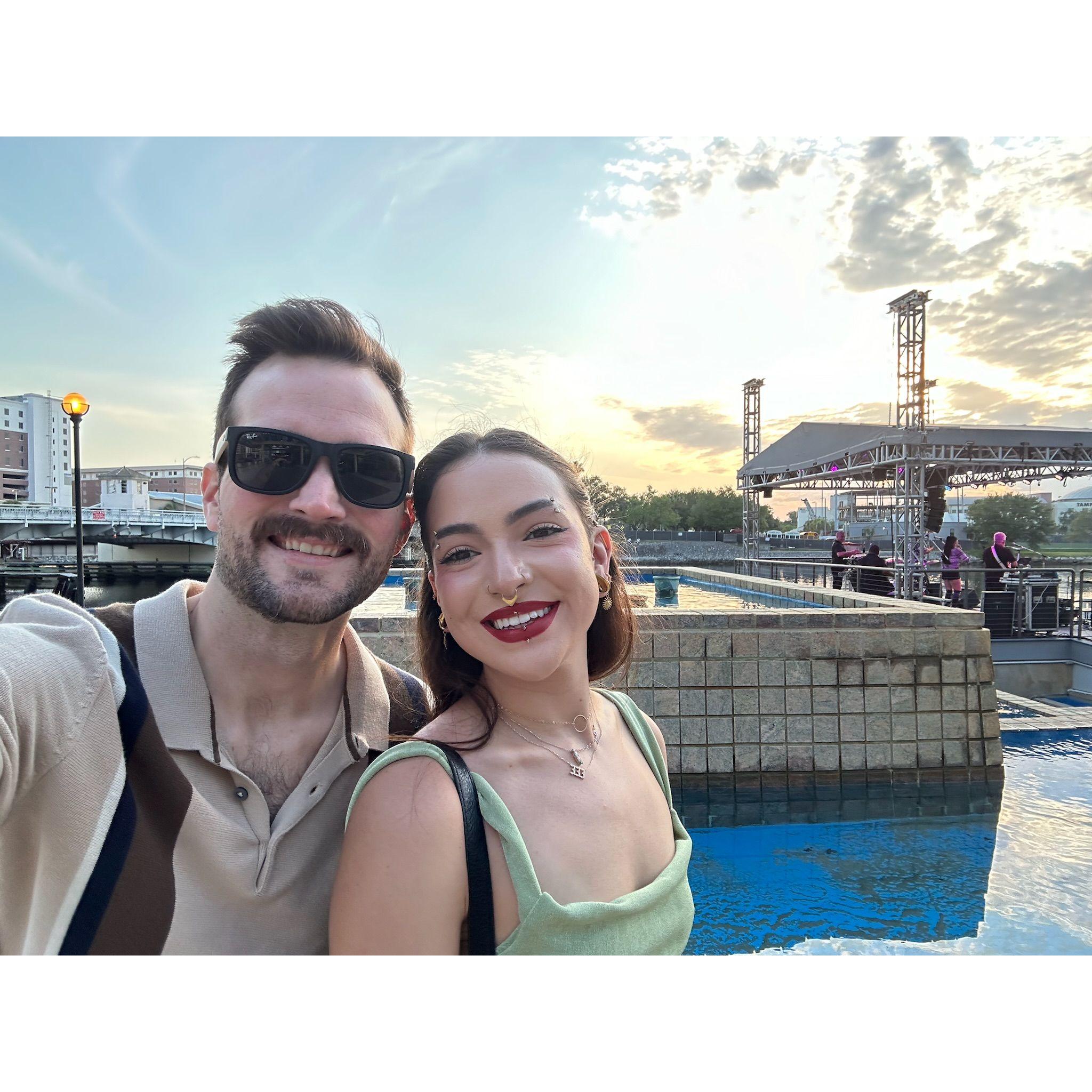 Our third musical together- The Book of Mormon