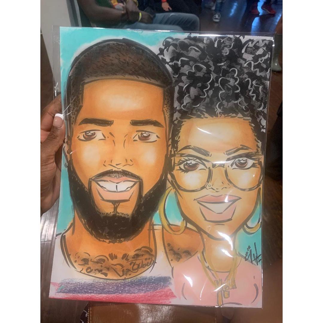 Our first caricature :)