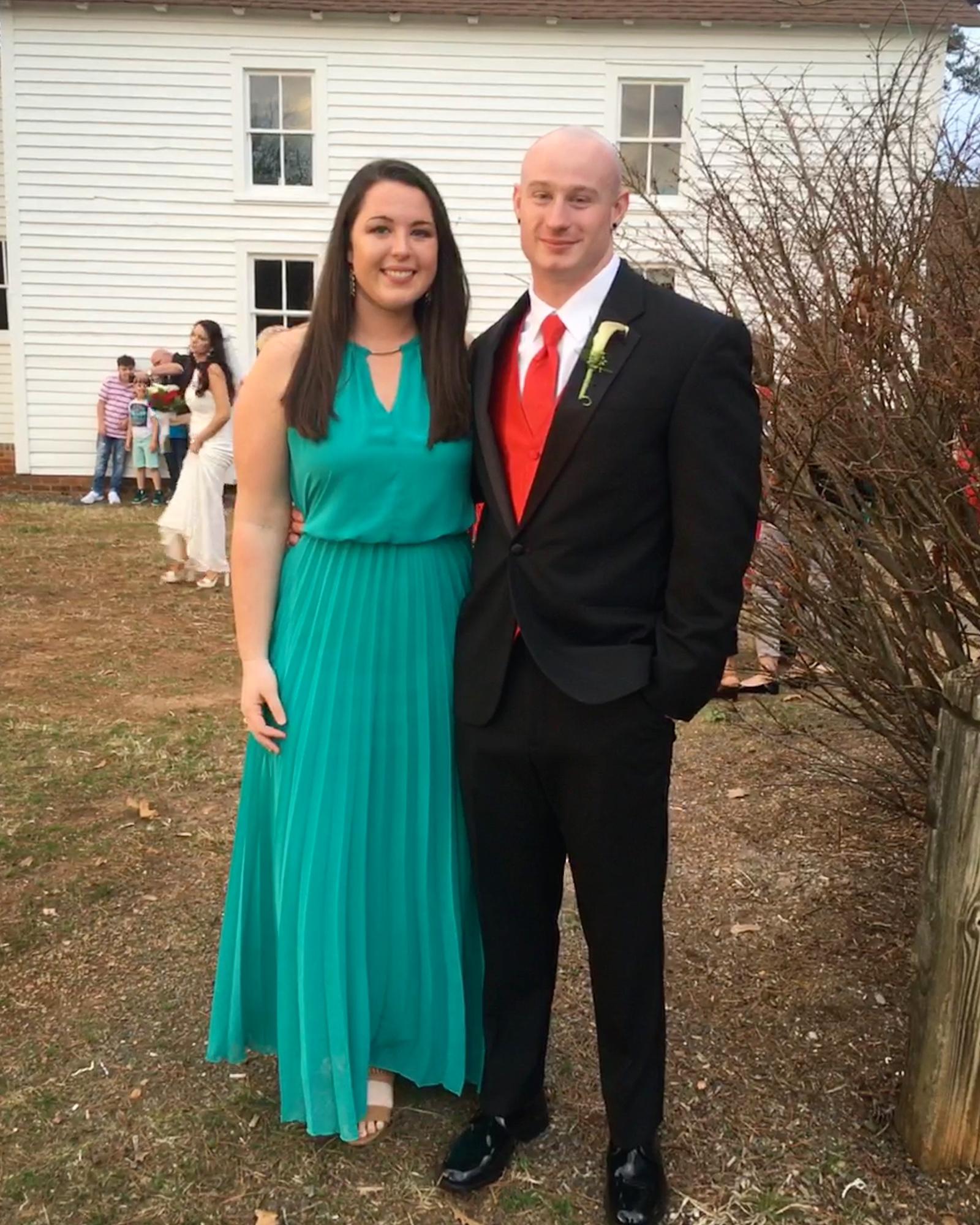 Our first wedding together — Winston Salem, NC 2018