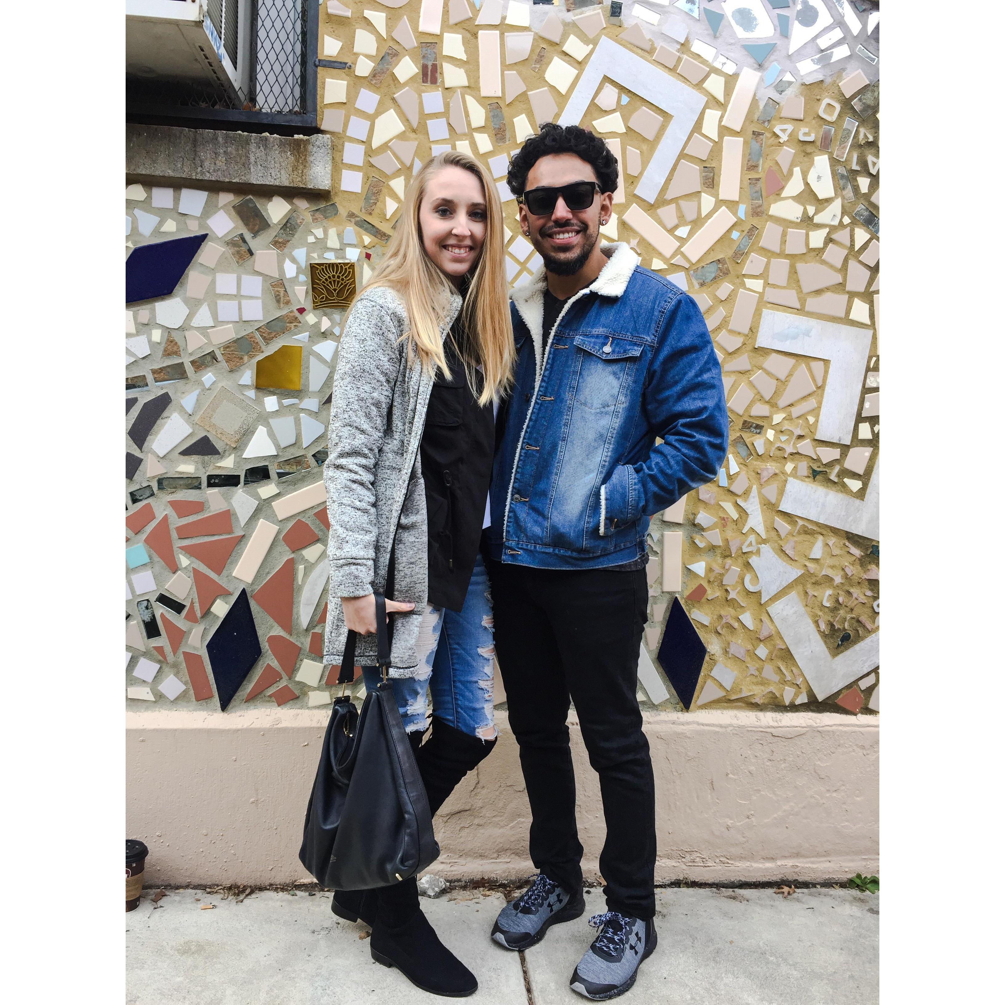 Exploring Philadelphia!  November, 2017