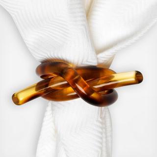 Tortoise Knot Napkin Ring, Set of 4