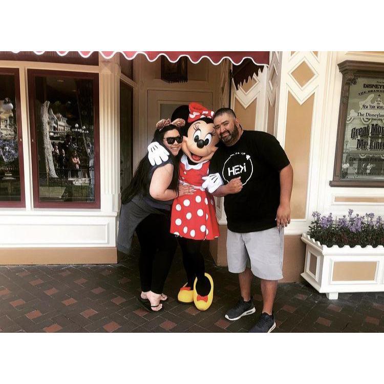 At the happiest place on earth!