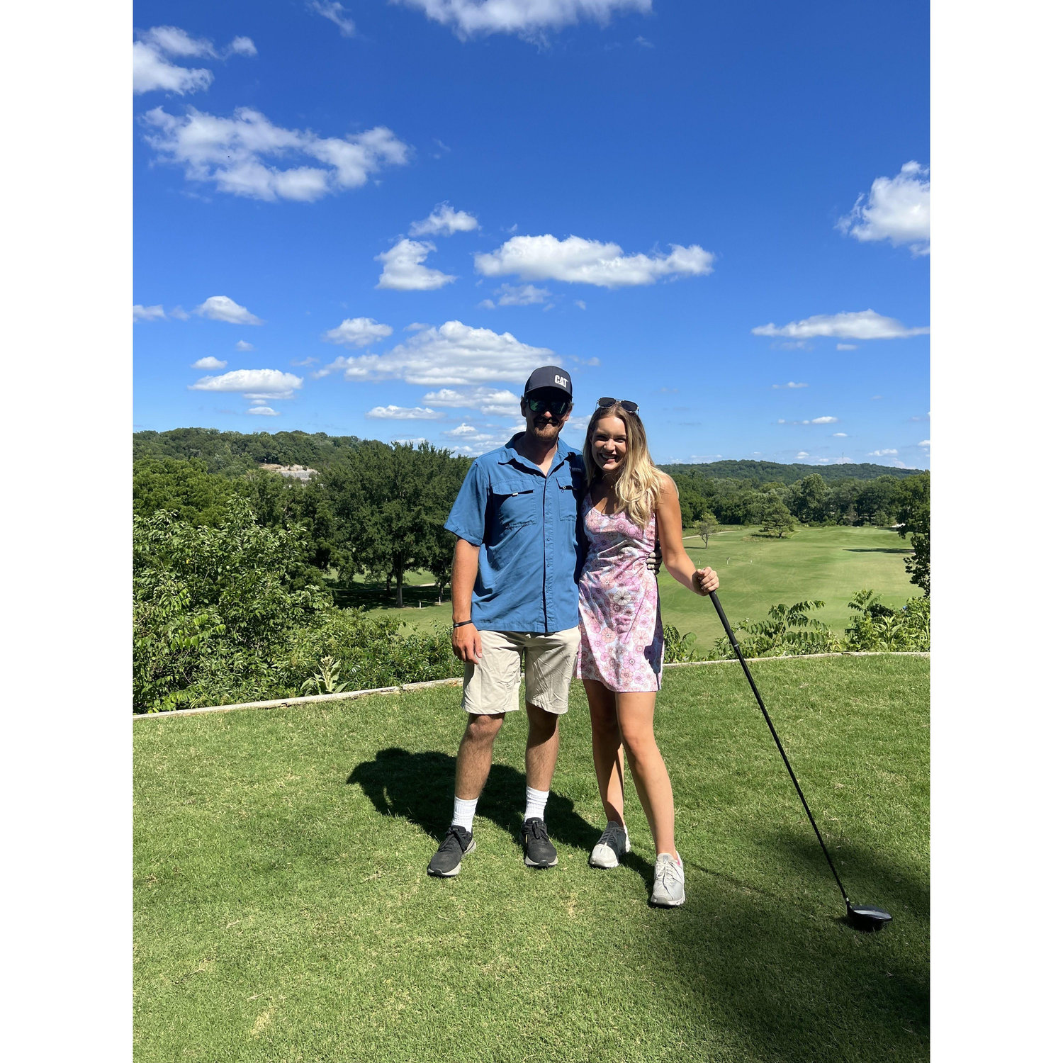 Our first photo together!