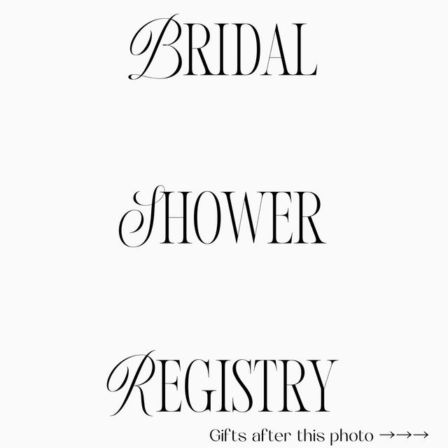Bridal shower gifts➡️➡️➡️