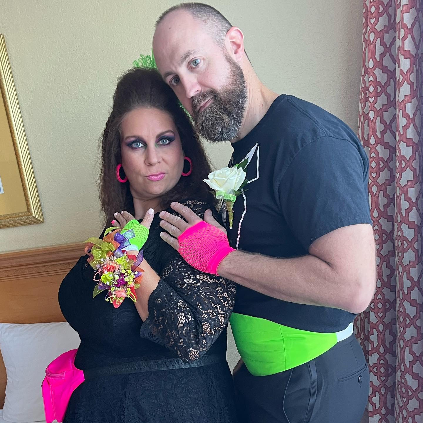 Teresa's 80s themed 40th birthday party.