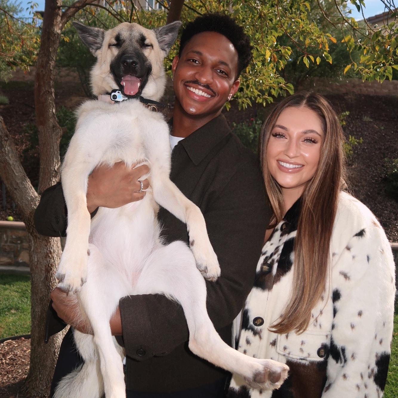 Thanksgiving in Temecula with our puppy Halo (November 2025)