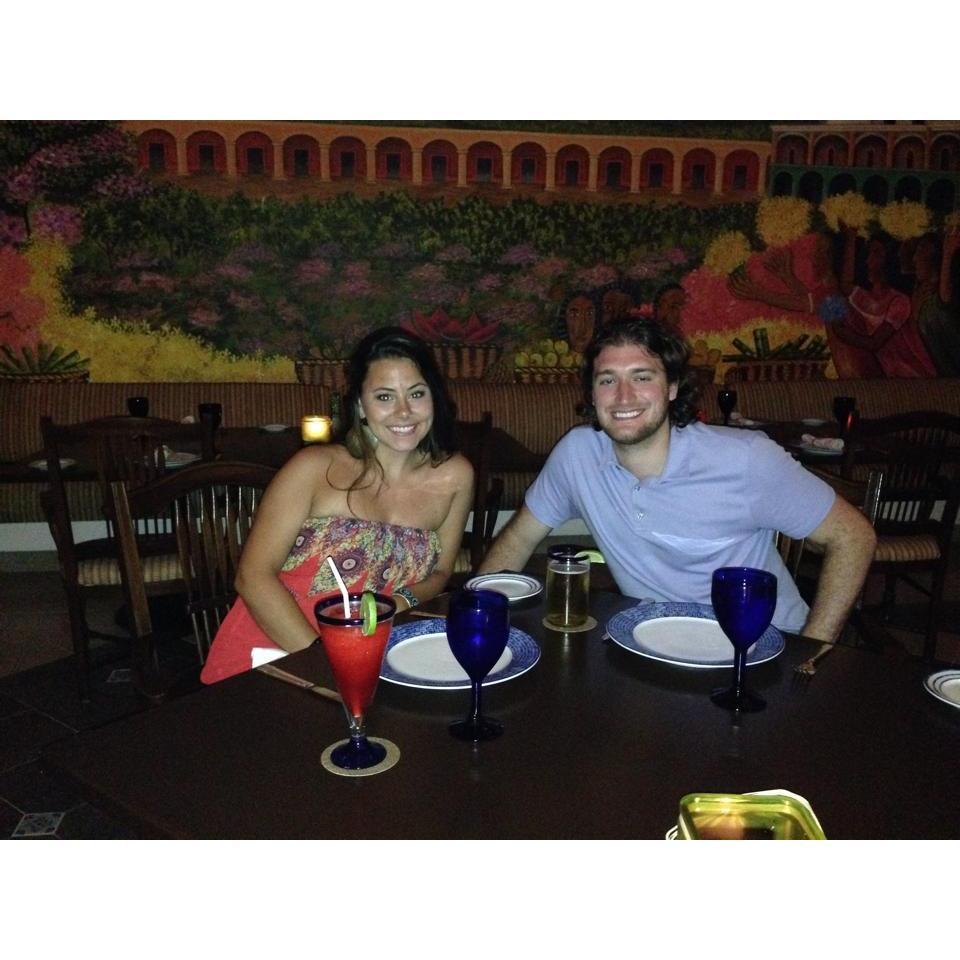 Our first trip together. Cancun, Mexico August 2014