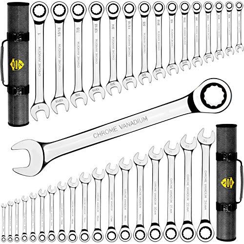 33pcs Ratcheting Wrench Set - Ratchet Wrench Set