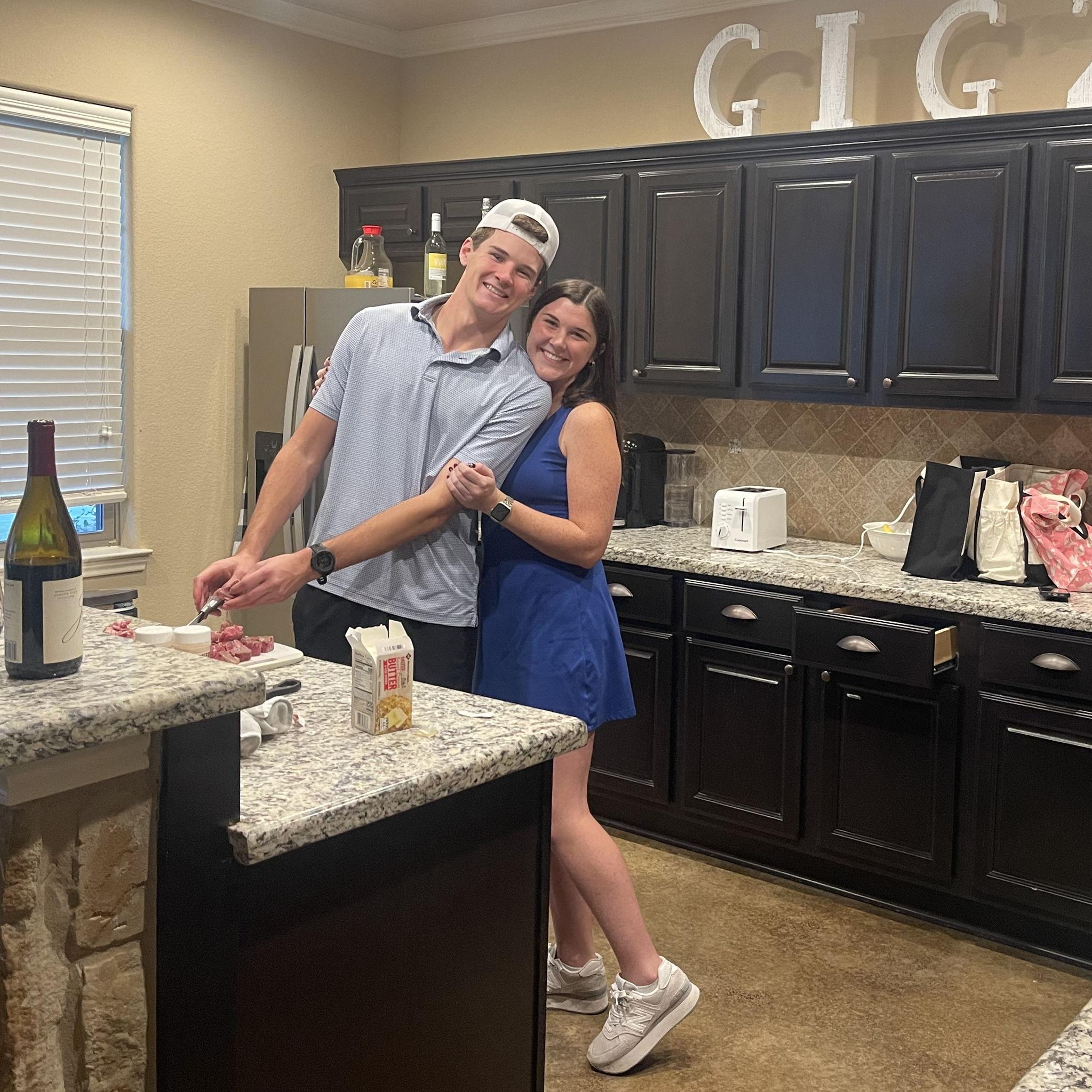 Cooking is one of our favorite things to do together!