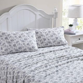 Cotton Flannel 4-Piece Sheet Set