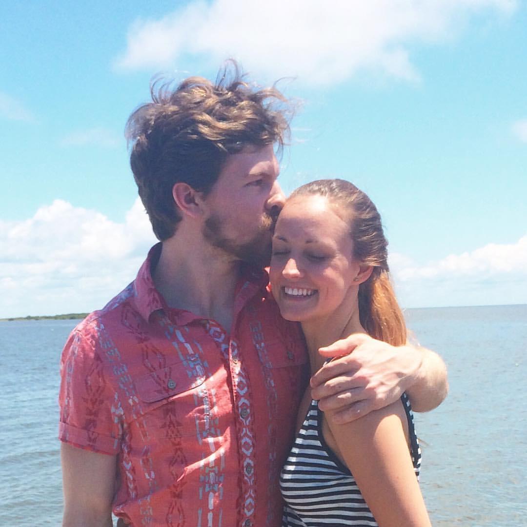 Our first trip together - taken in Cedar Key, Florida