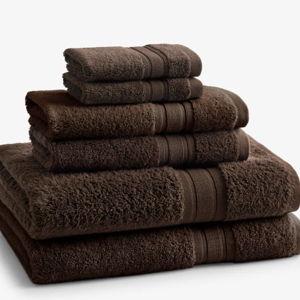 Company Cotton™ Turkish Cotton Bath Towel Set | The Company Store | Espresso