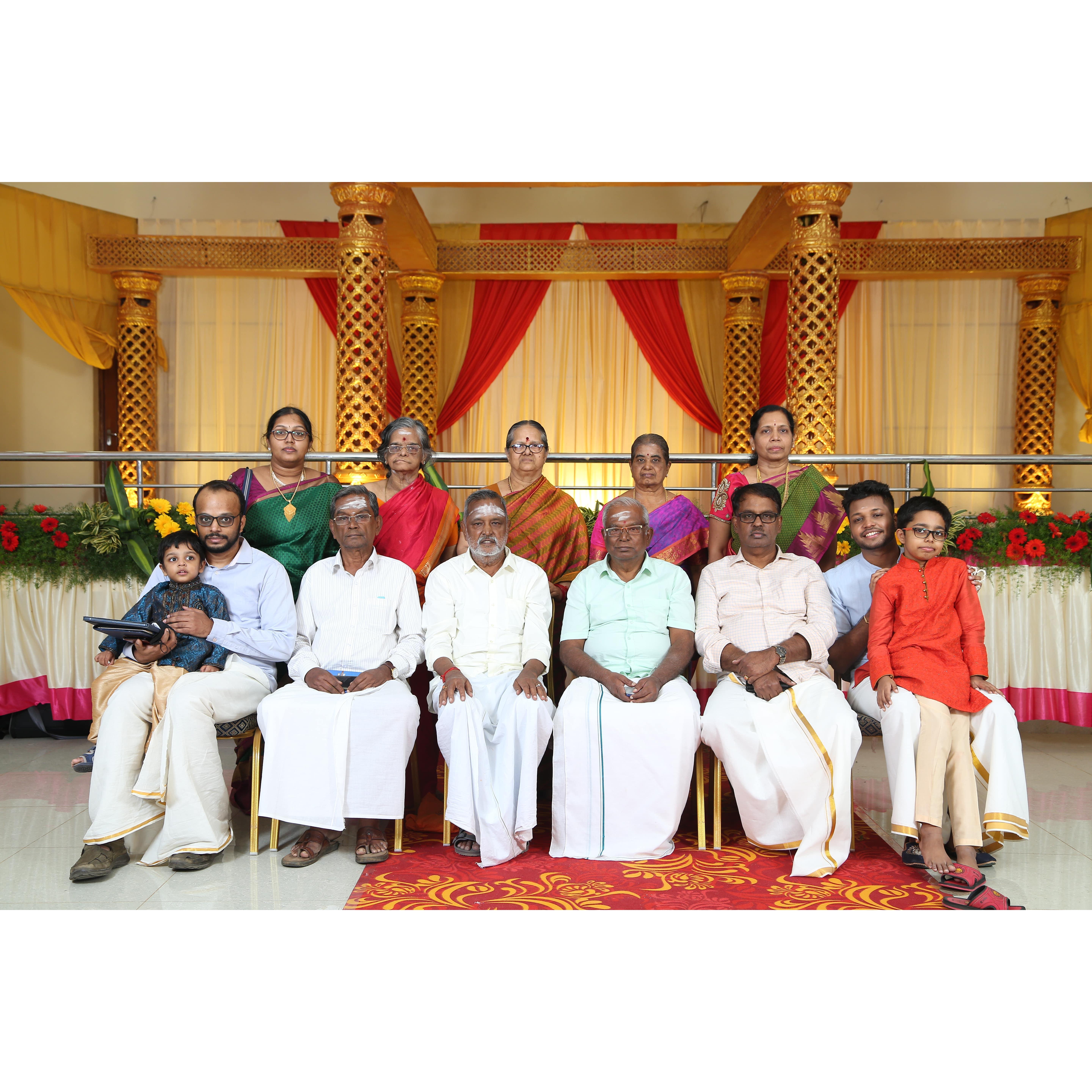 Groom's Father's Side Family