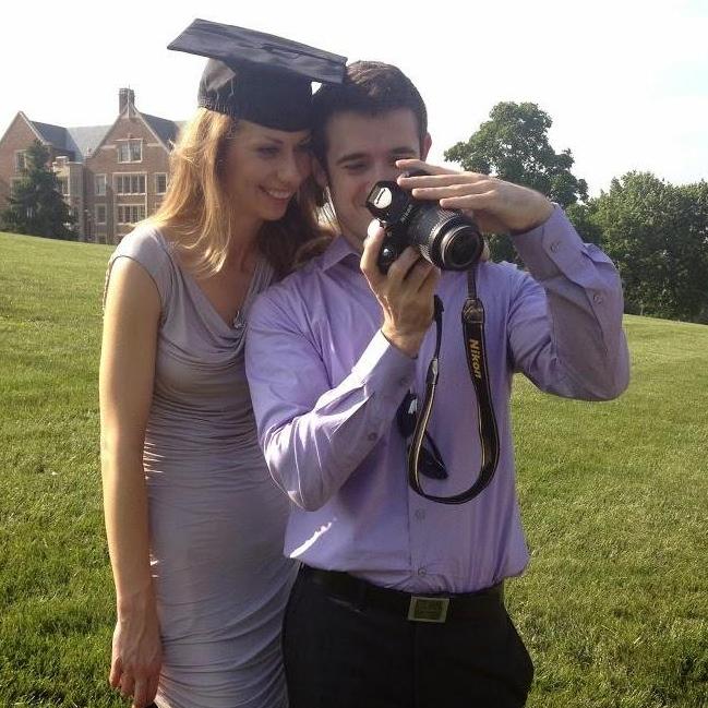 Alex was there for Sveta's graduation