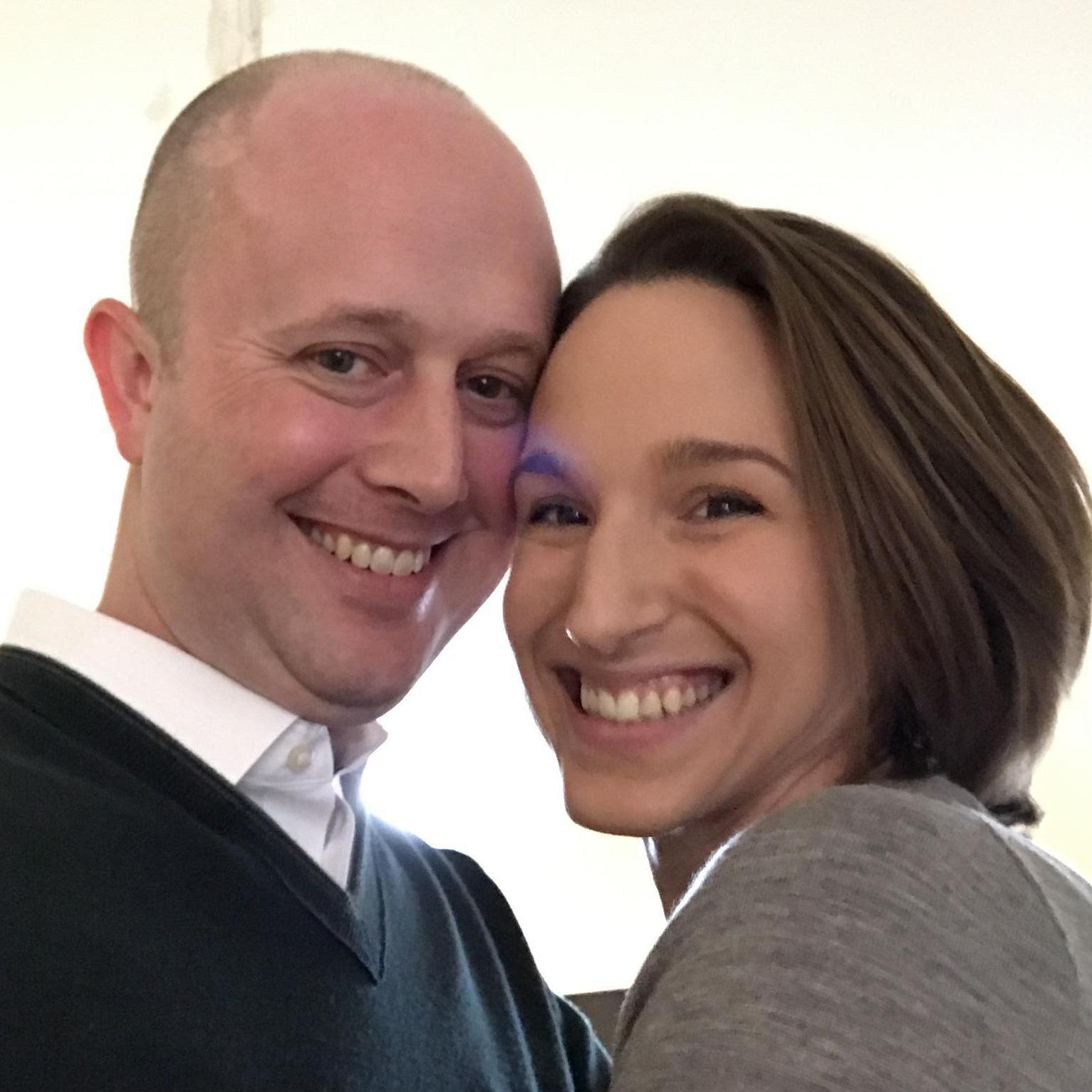 Sam's favorite selfie of us!