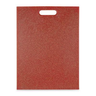 Architec® Poly-Flax 12-Inch x 16-Inch Cutting Board in Red