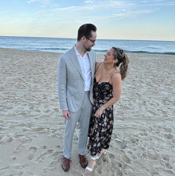 Add a tie to Ian's suit and this is a baller men's fit for a formal garden party! Also outfit repeating is encouraged! (cc: Sept 2023 pic)
Meghan & Chris' Weddn
October 2024