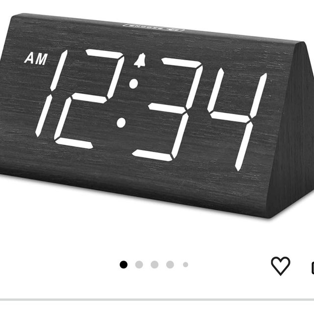 Wooden Digital Alarm Clocks