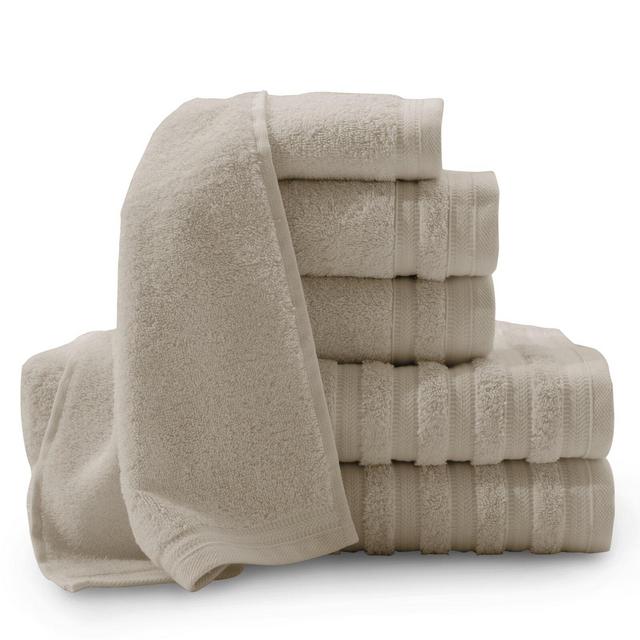Arlington Pure Elegance 6 Piece 100% Turkish Cotton Towel Set