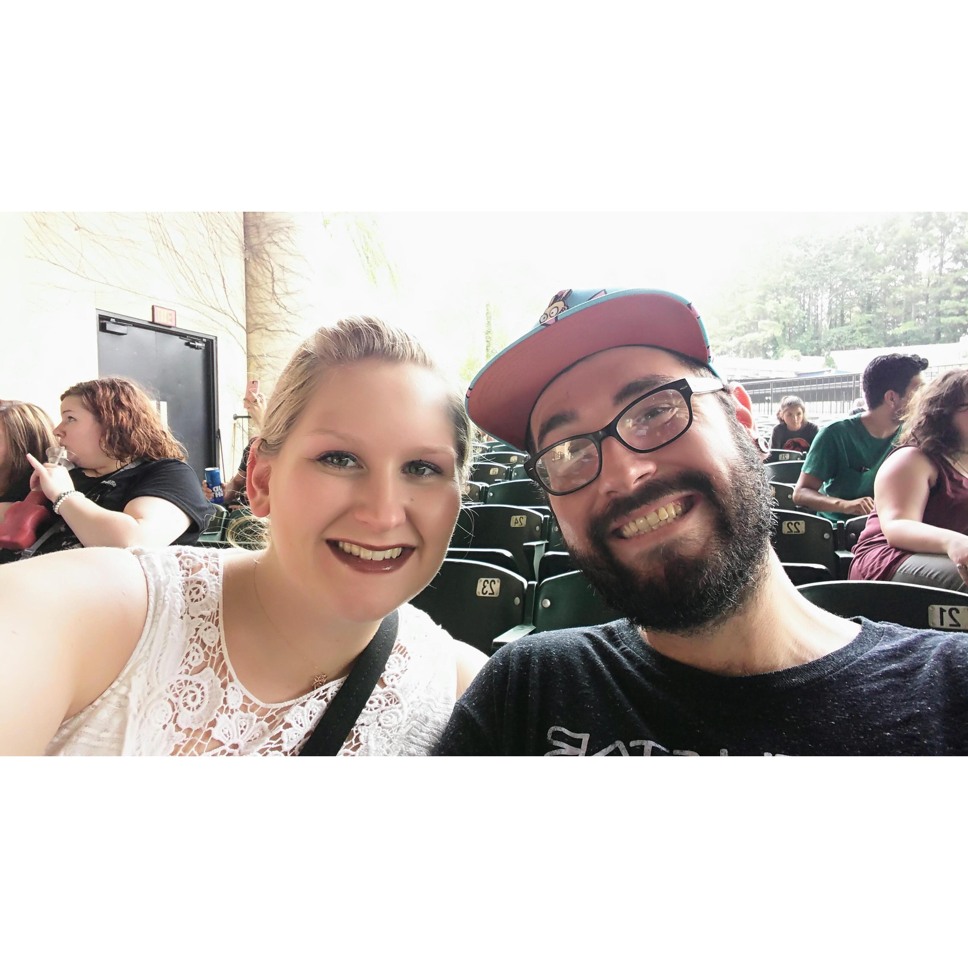 That one time we saw Incubus for my birthday!