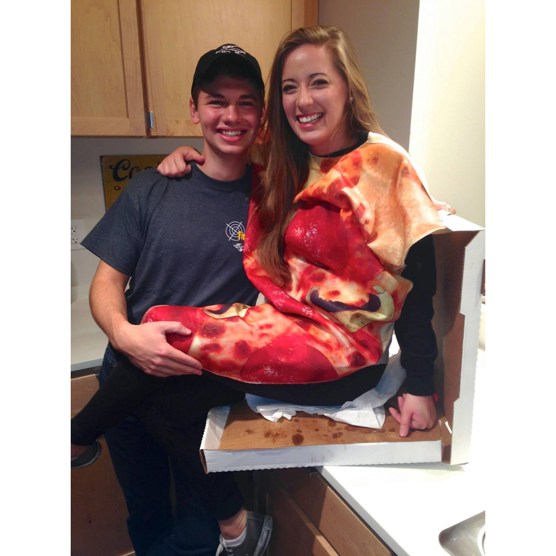 Our first halloween, we went the "common interest" route!