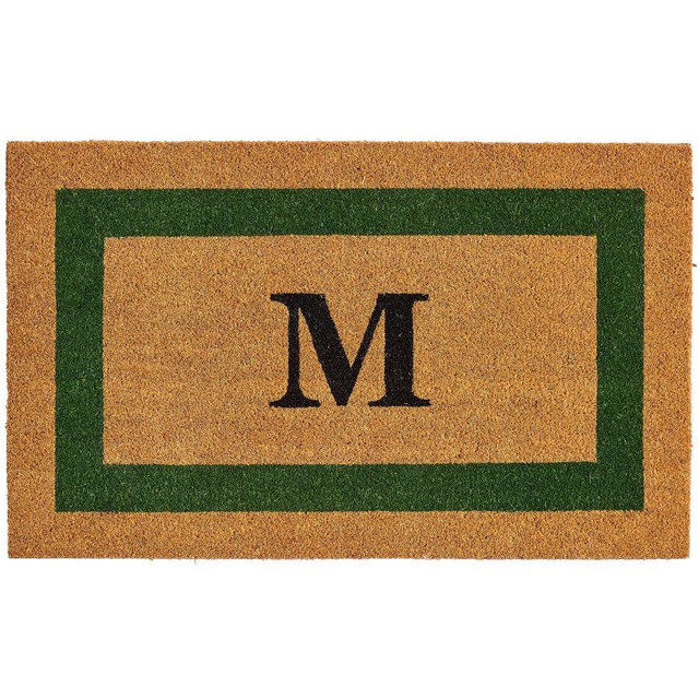 Personalized Picture Frame Doormat, 22" x 36", Green