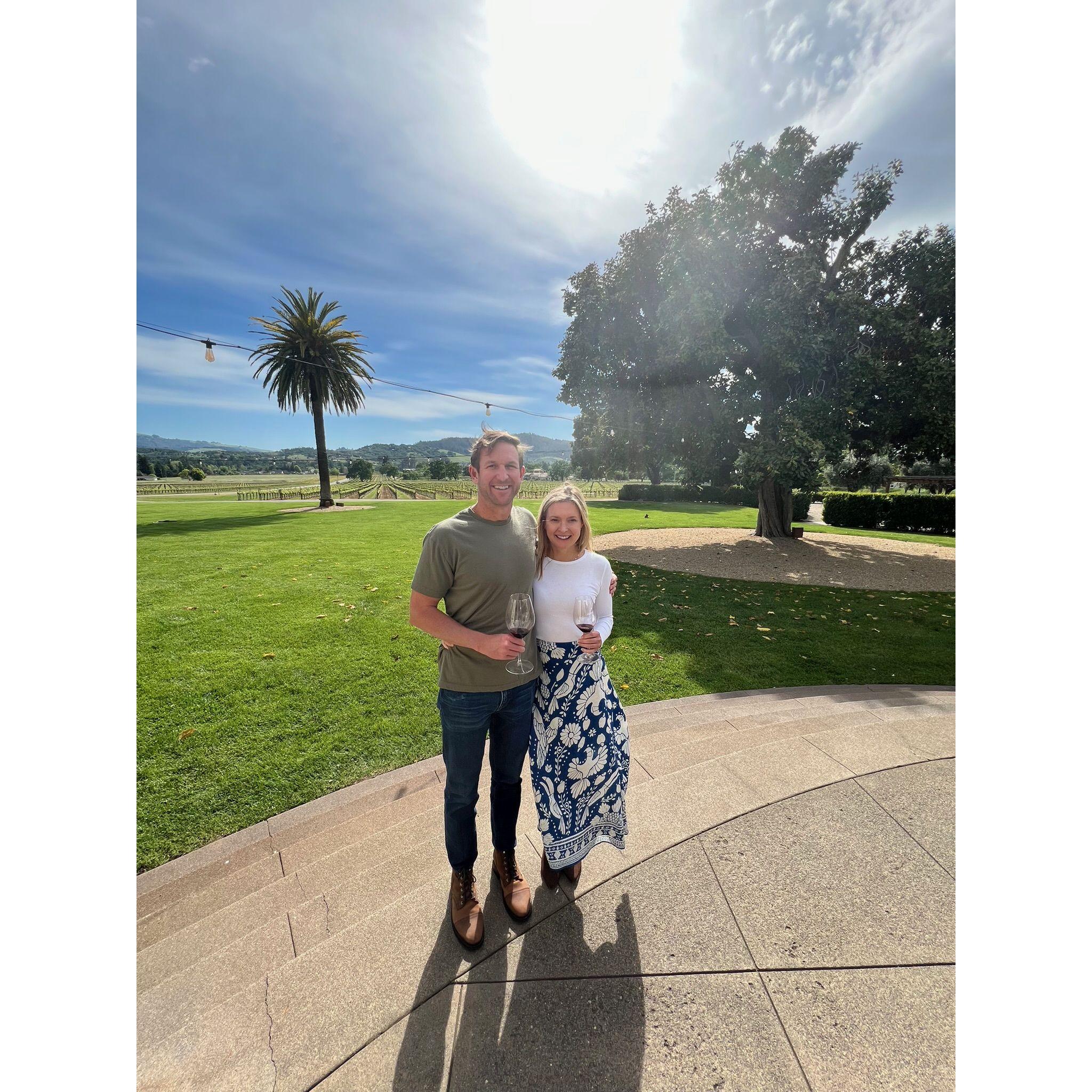 Meeting Ryan's Parents in Sonoma, California