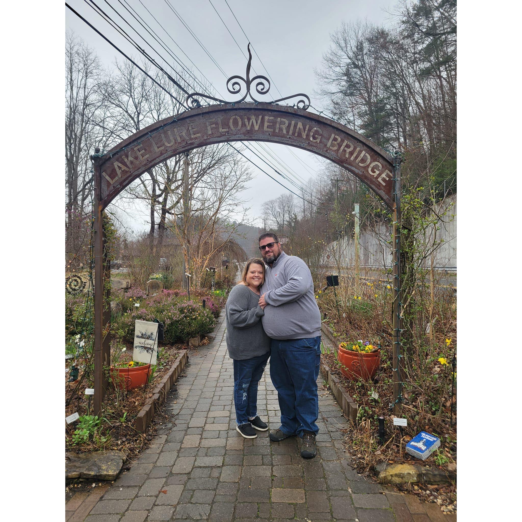 Valentine's trip with the Clark's to Lake Lure