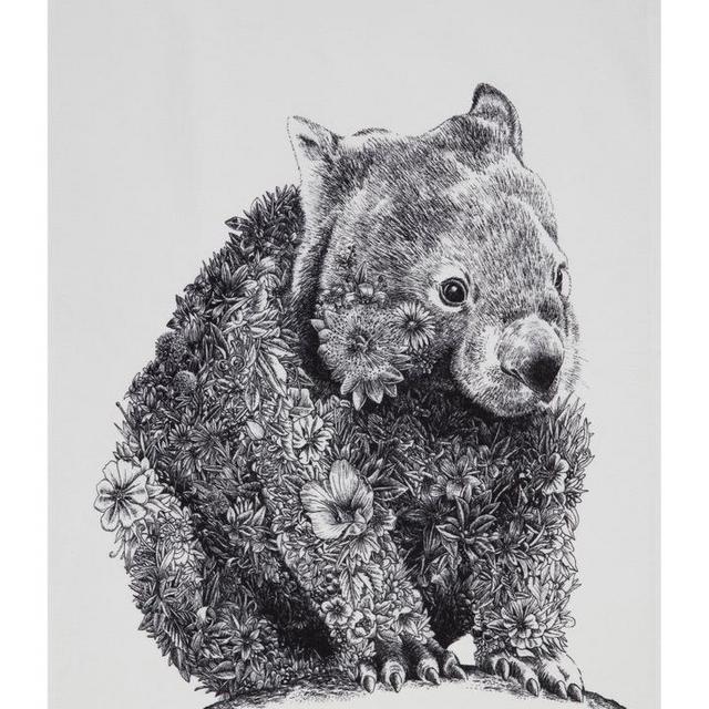 Maxwell & Williams  Marini Ferlazzo Tea Towel 50x70cm WombatMarini Ferlazzo Tea Towel 50x70cm Wombat