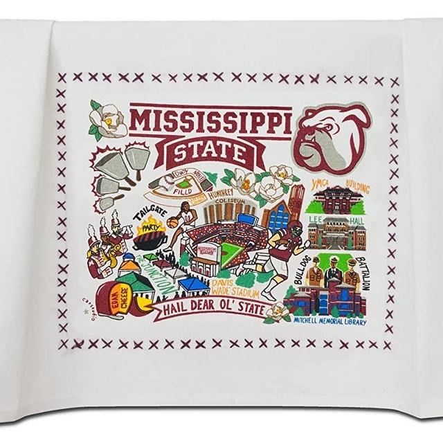 catstudio Mississippi State University Collegiate Dish & Hand Towel | Great for Kitchen, Bar, & Bathroom