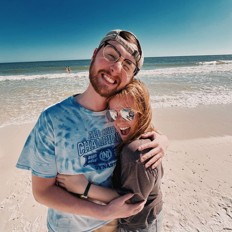 Our first spring break at the beach!