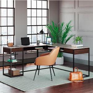 Sauder - L-Desk / Escritorio en forma de L