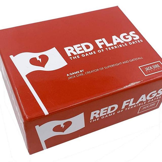 Jack Dire Studios Red Flags: Card Game of Terrible Dates | Fun Party Tabletop Game, 3-10 Players, Ages 17+