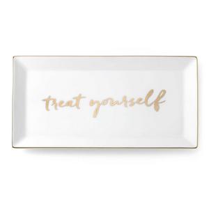 kate spade new york Oh What Fun "Treat Yourself" Rectangular Tray