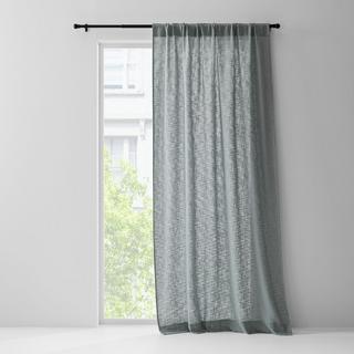 Lindstrom Organic Cotton Sheer Window Curtain Panel