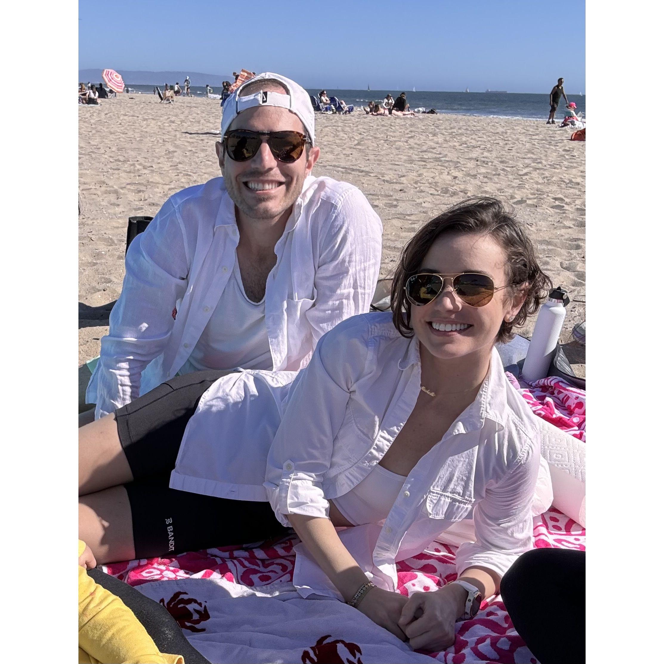 Matchy matchy.
Santa Monica, California.