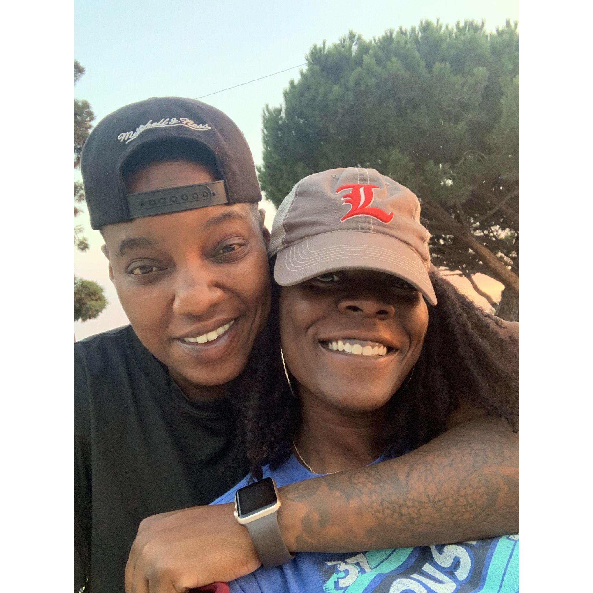 First pic ever snapped, San Pedro hike