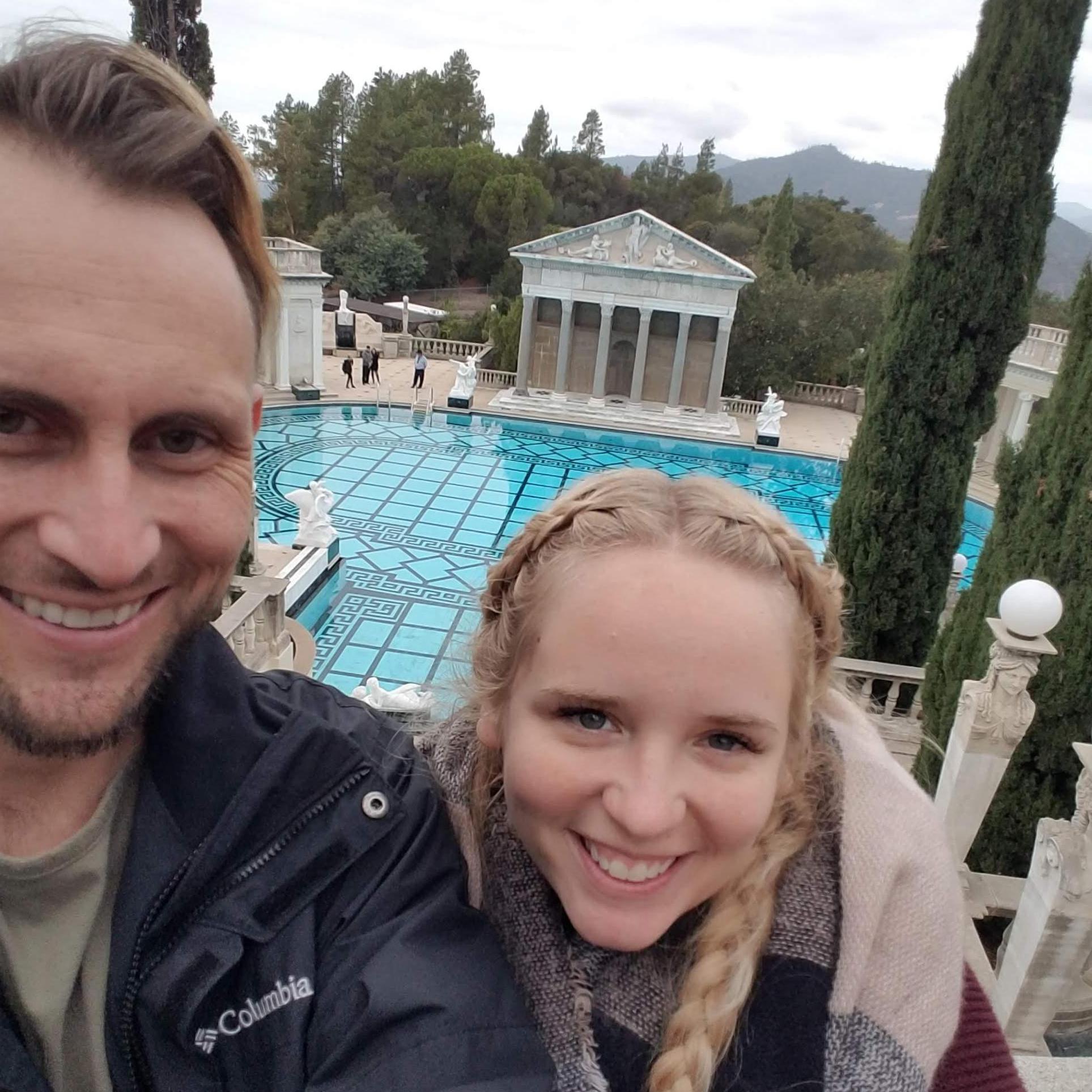 Road trip to Hearst Castle for Jesse's birthday.