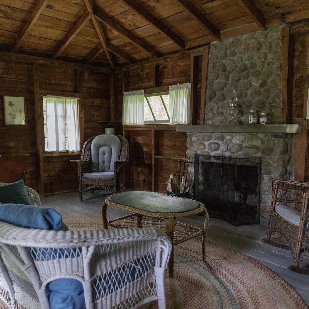 View of Cabins to book
