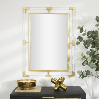 Acrylic Double Framed Wall Mirror