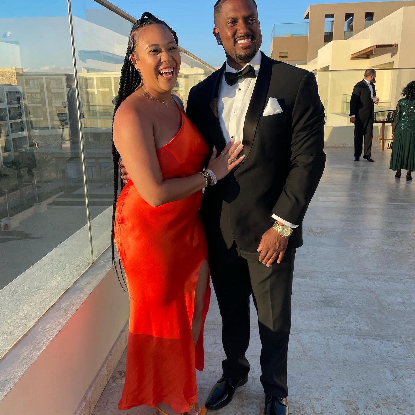 Looking good after Andre's Wedding!