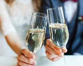 Mr Mrs Personalized Wedding Champagne...