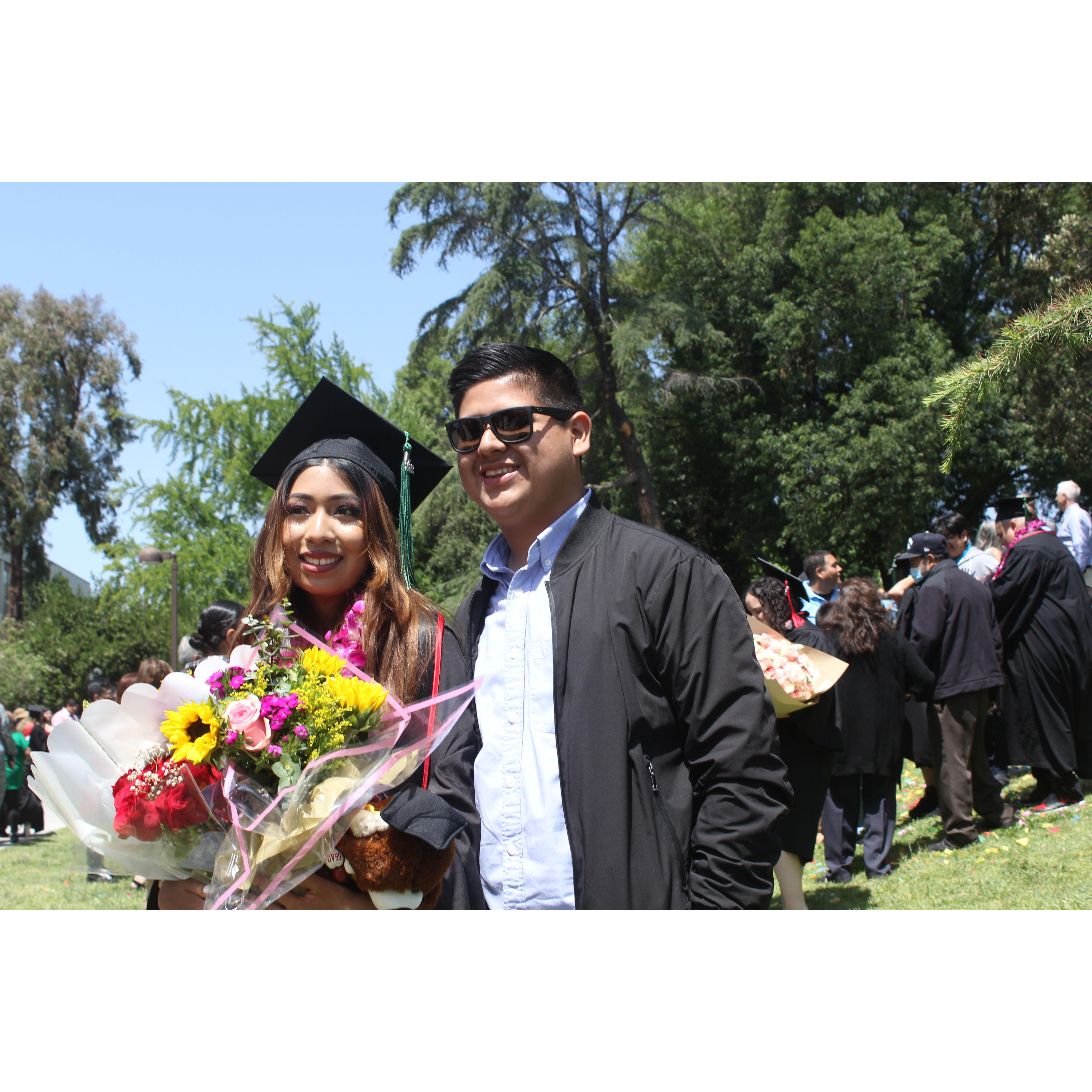 Liz's college graduation 2023. Graduacion de Liz 2023